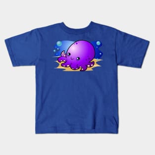 Kawaii Octopus Kids T-Shirt